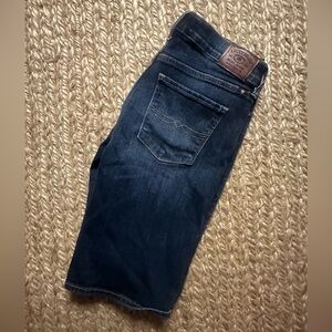Lucky Brand Bermuda Denim Shorts - Dark Wash  0/25